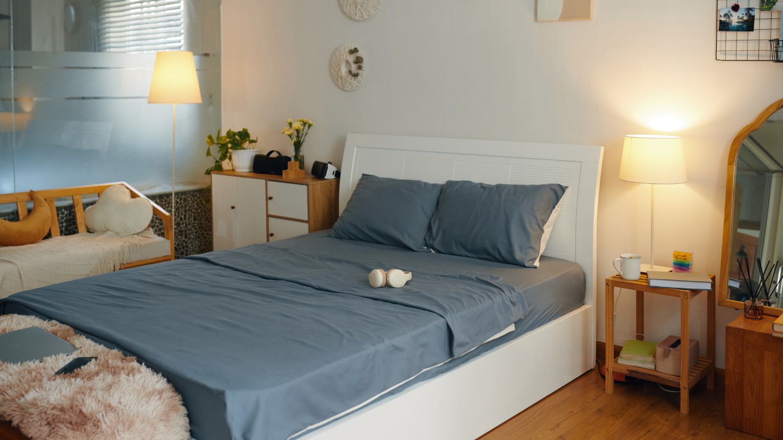 עיצוב חדר שינה קטן